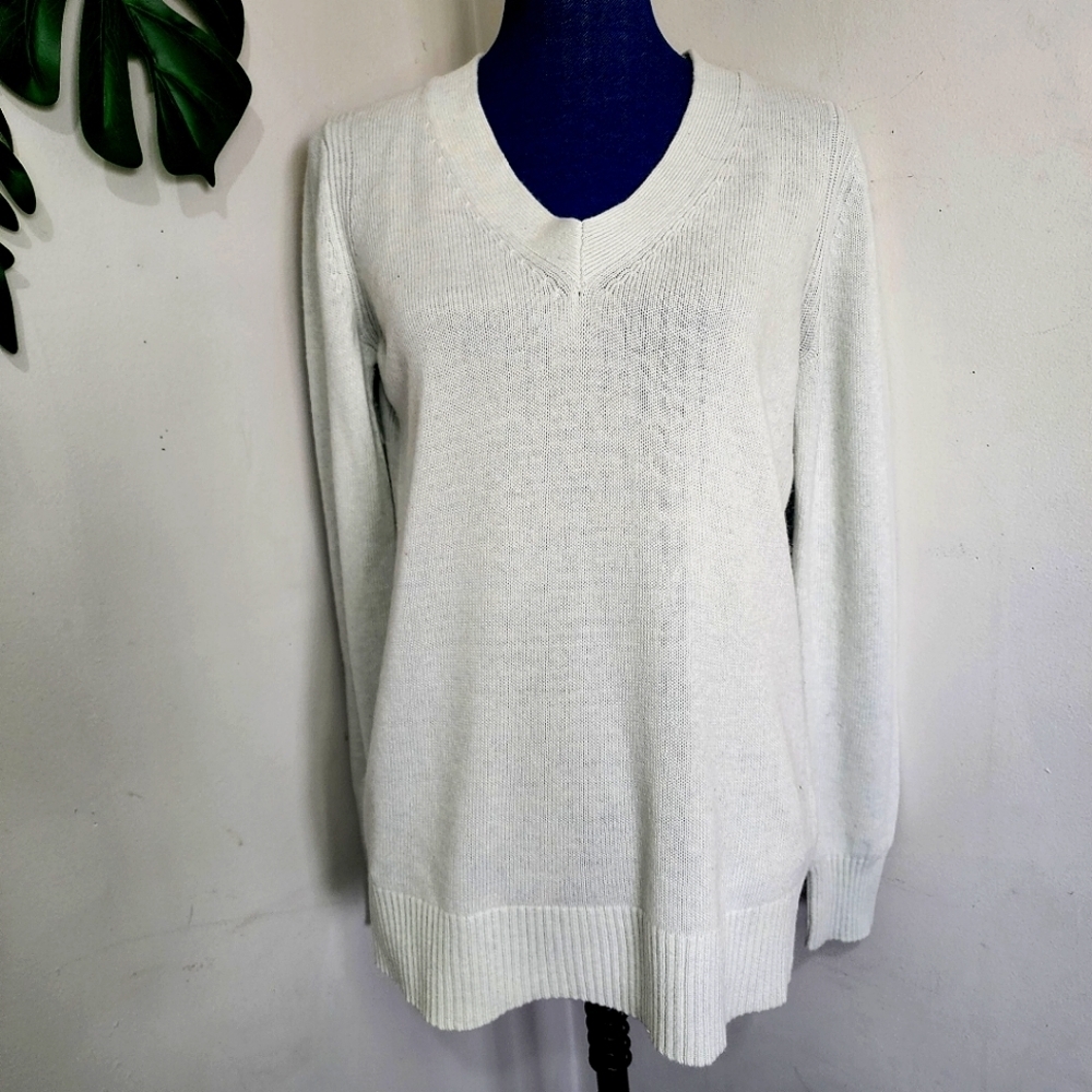 Filpucci + Banana Republic Mint Green Button Down Back Sweater
